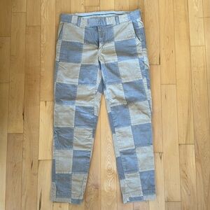 Patchwork Brooks Brothers Corduroy Pants